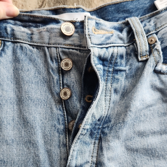 KanCan Light Blue Distressed Boyfriend Jeans - Picture 4 of 14